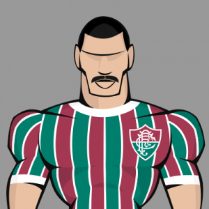 Top 7 bigodes do futebol - Rivelino com a camisa do Flu em 1976