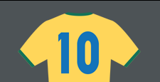 Pelé eternizou a camisa 10 na Copa do Mundo de 1958