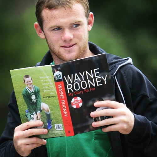 Wayne Rooney Launches Biography In Manchester