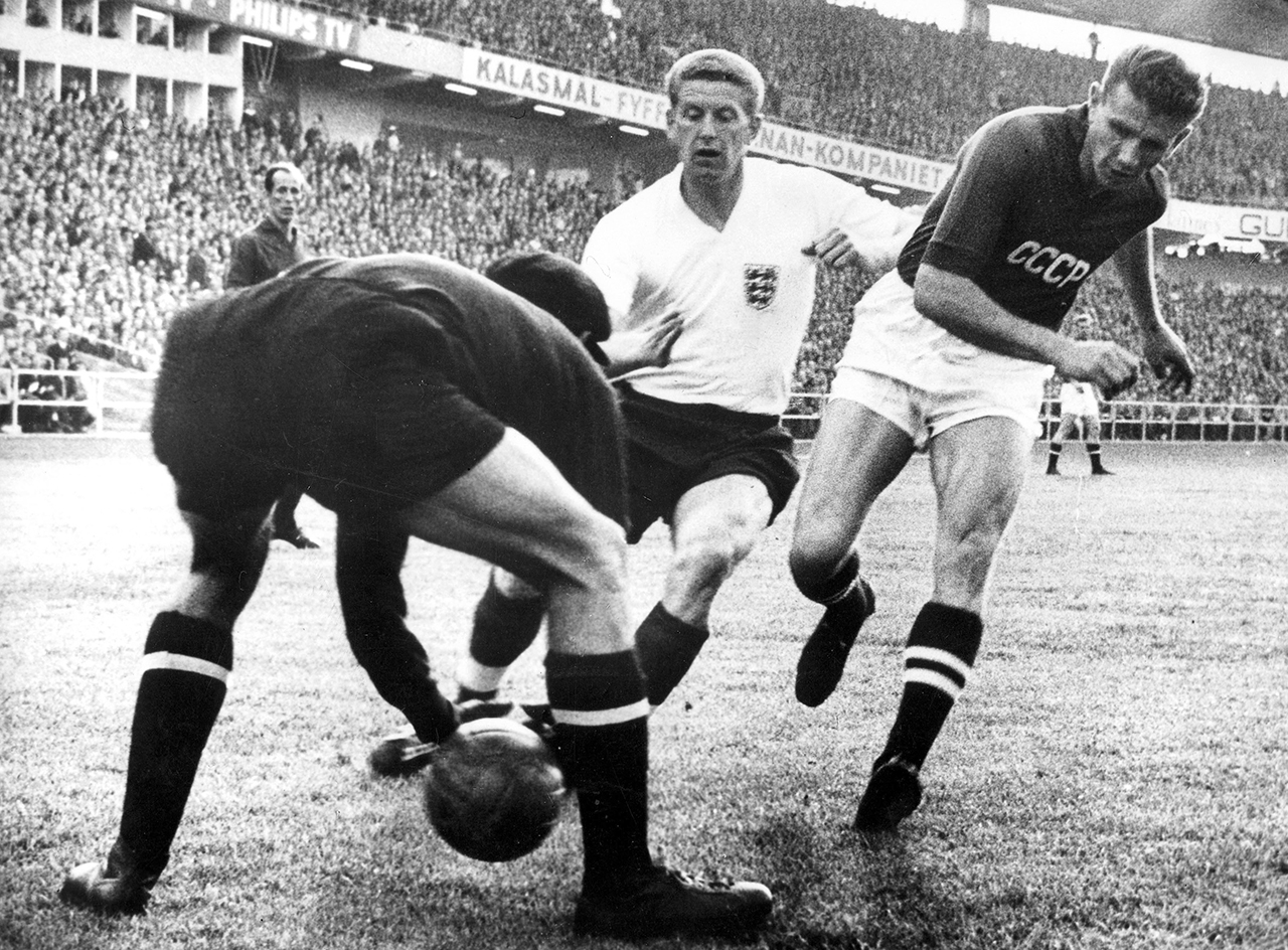 1958: Yachin contra a Inglaterra